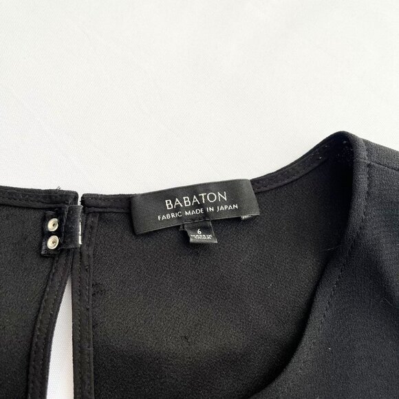 ARITZIA BABATON BRANSON BLACK CREPE JUMPSUIT - 6 - Picture 3 of 7